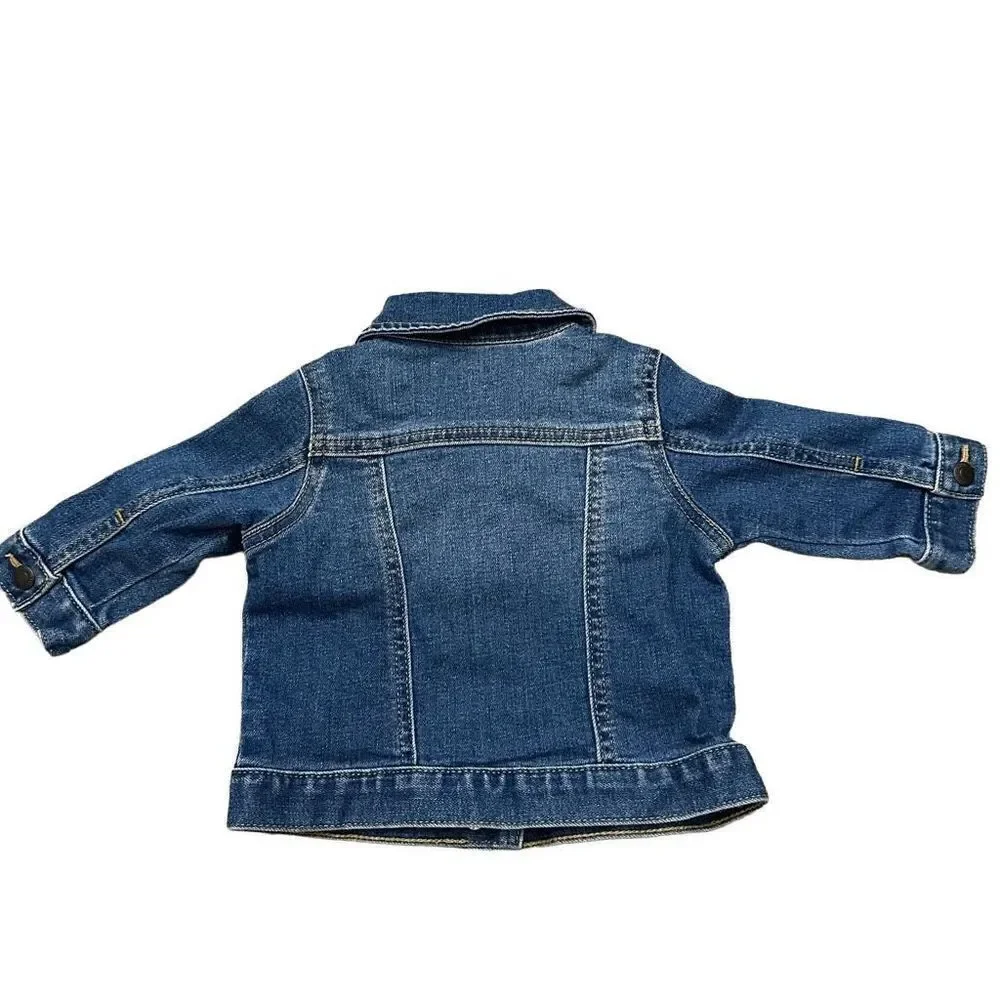 Old Navy jean jacket 6-12 months